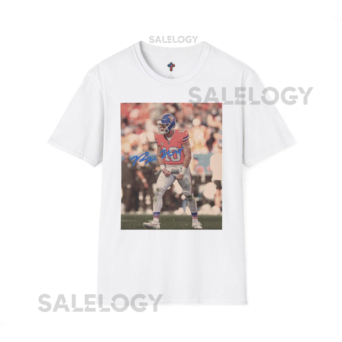 Bo Nix Denver Broncos T-Shirt Vintage Sports Graphic Tee_25