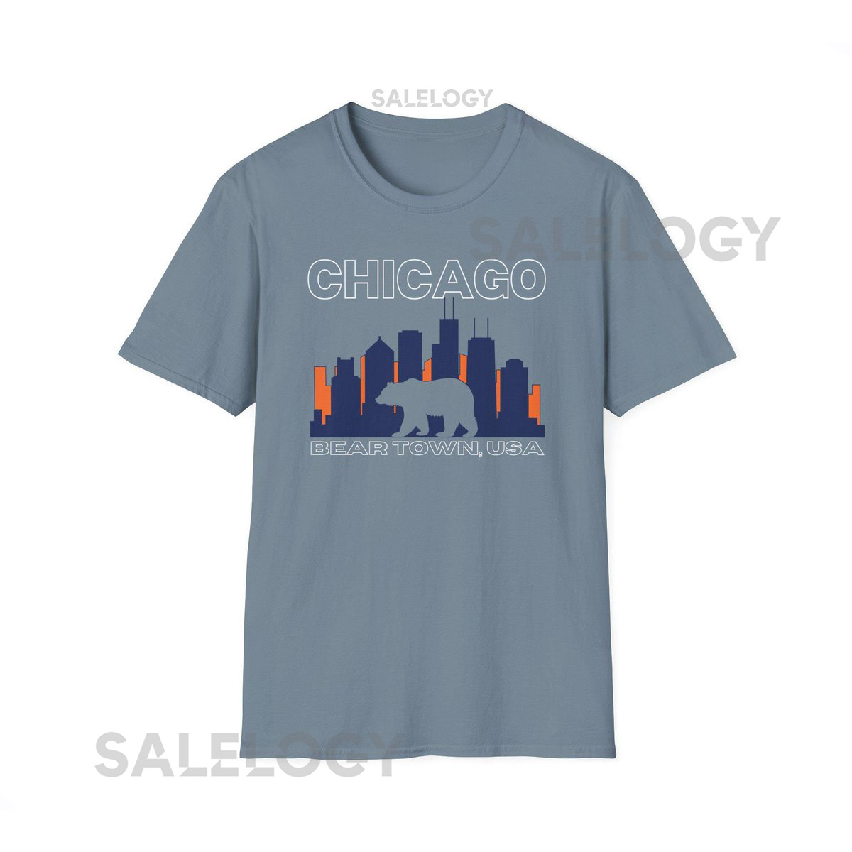 Chicago Bear Town USA T-Shirt_426
