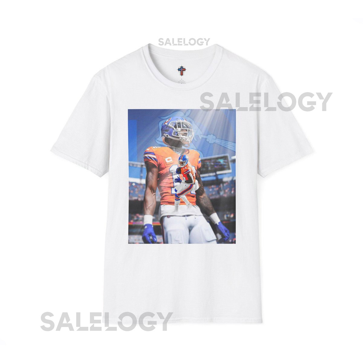 Courtland Sutton Denver Broncos T-Shirt Sporty Unisex Softstyle Tee_79