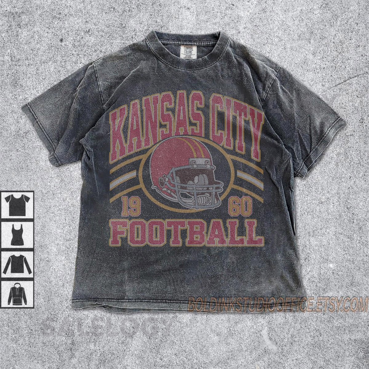 Comfort Colors Kansas City Football Shirt Sweatshirt Hoodie Kansas City Football T-shirt Kansas City Football Fan Gifts Game Day Shirts_13