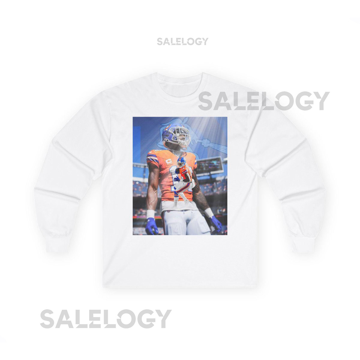 Courtland Sutton Denver Broncos Long Sleeve Tee Unisex Sports Fan Shirt_77