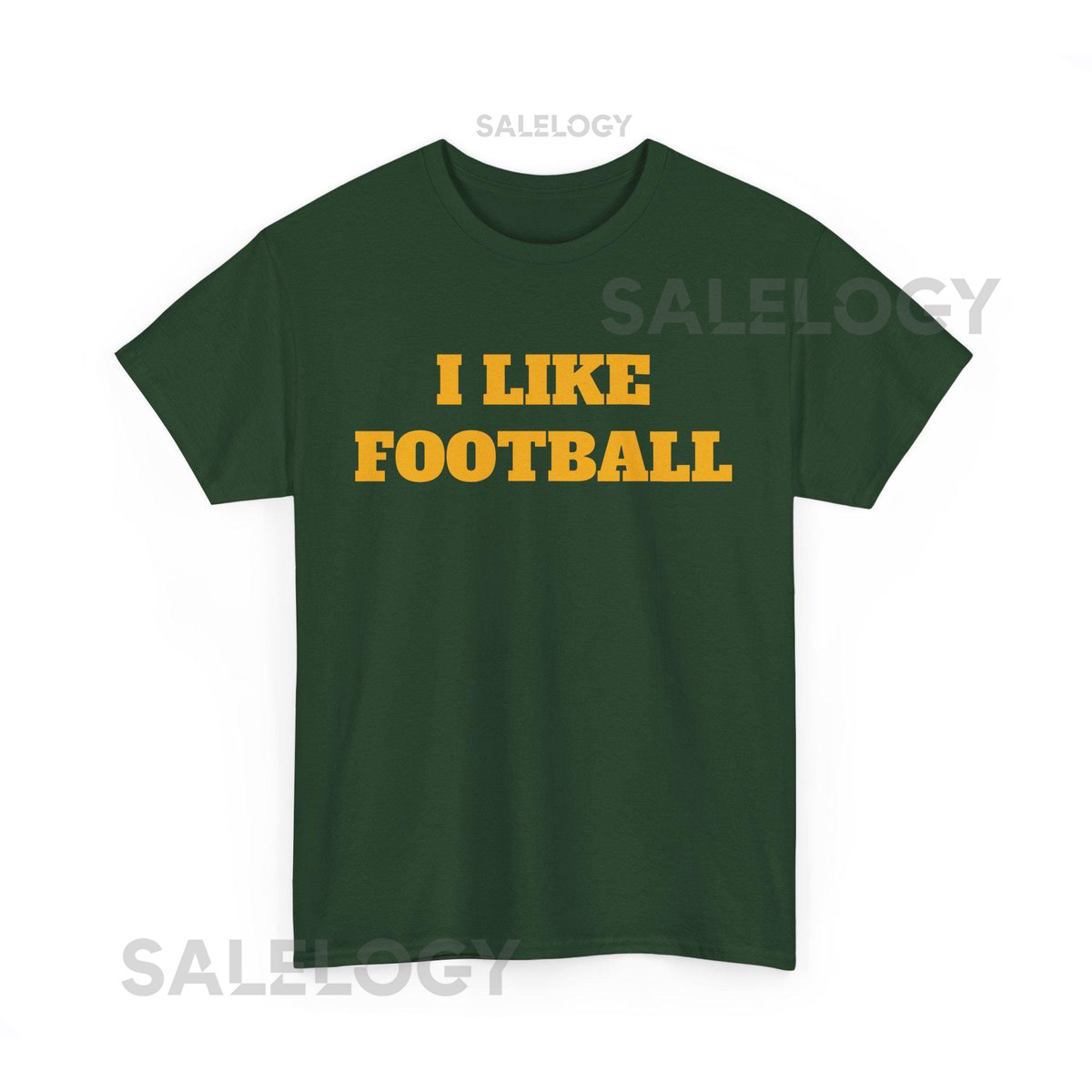 Funny Green Bay Football T-Shirt for the 'Basic' Sports Fan - I Like Football_345
