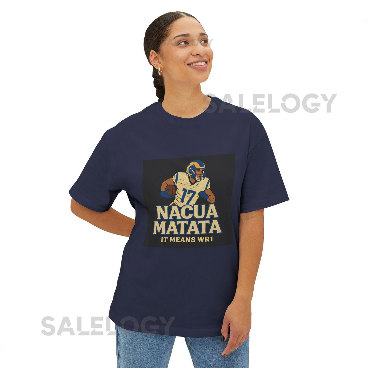 Puka Nacua Retro T-Shirt Rams Fan Football Tee_669