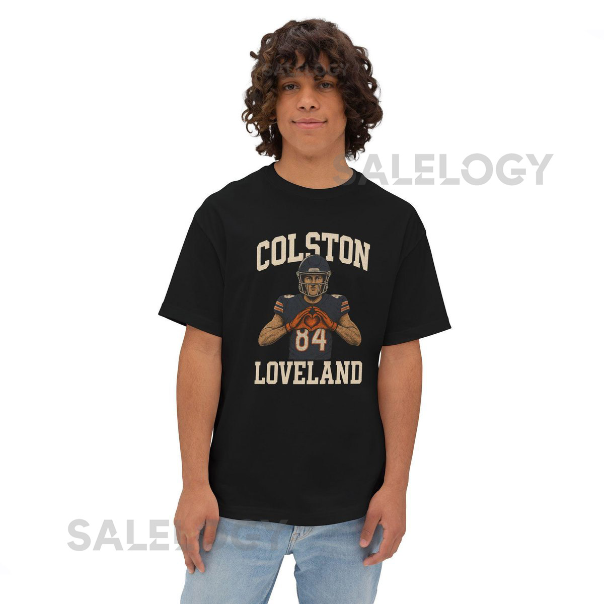 Colston Loveland Tee Chicago Bears Retro Streetwear Shirt_573