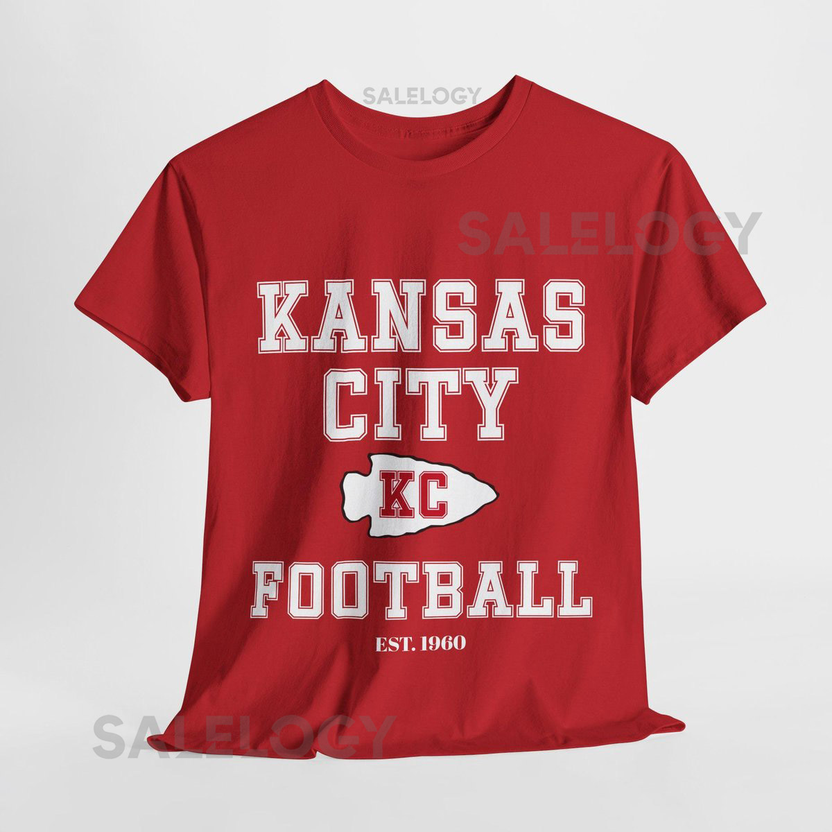 Kansas City Chiefs Tee Chiefs T-Shirt for Gameday Apparel and Fans Gift Idea for Football Lovers NFL Tee Kansas City_307