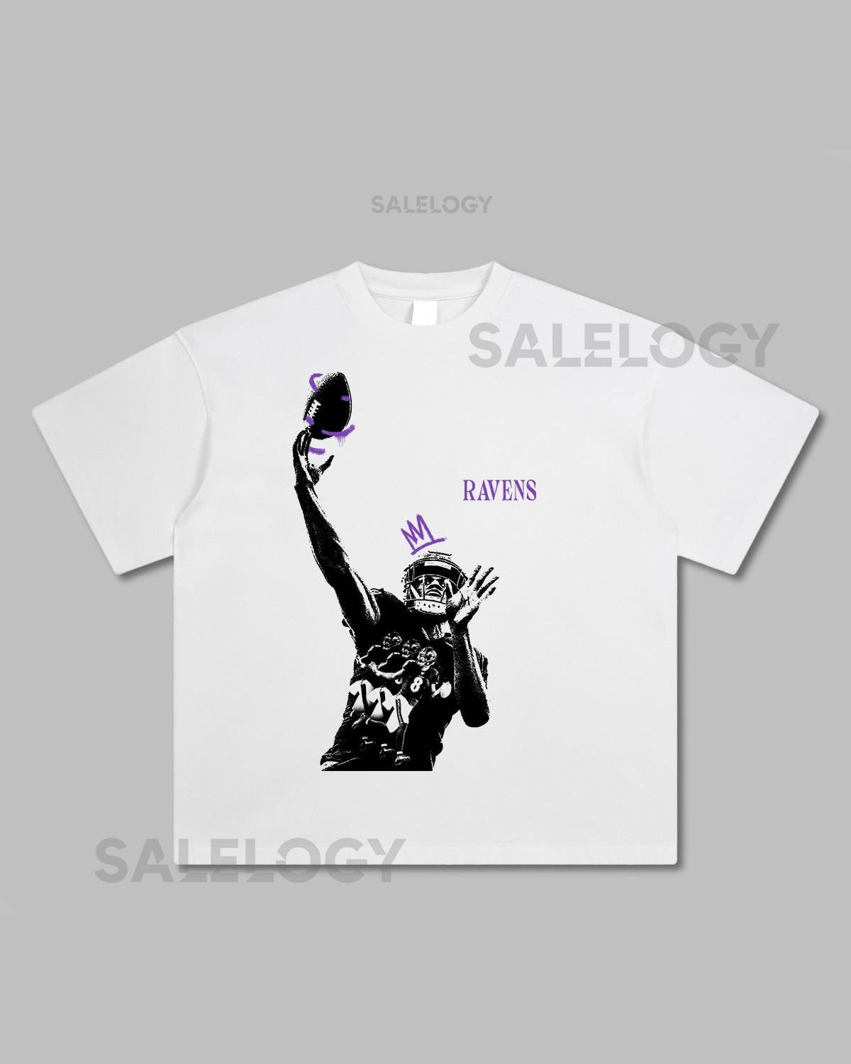 Lamar Jackson Ravens T-Shirt Baltimore Football MVP Graphic Tee_766