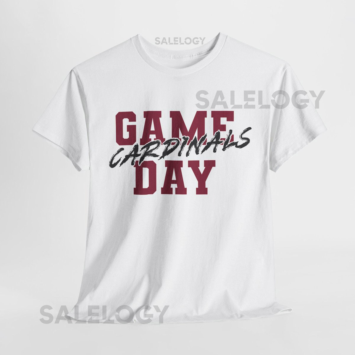 GAME DAY Arizona Football Shirt Cardinals Fan Tee Red and Black Game Day Top Arizona Cardinals Tailgating Shirt_652