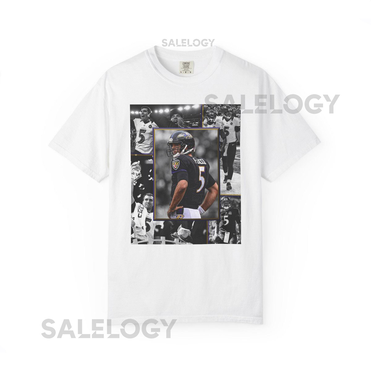 Joe Flacco Baltimore Ravens T-Shirt Unisex Cotton Tee for Game Day_714