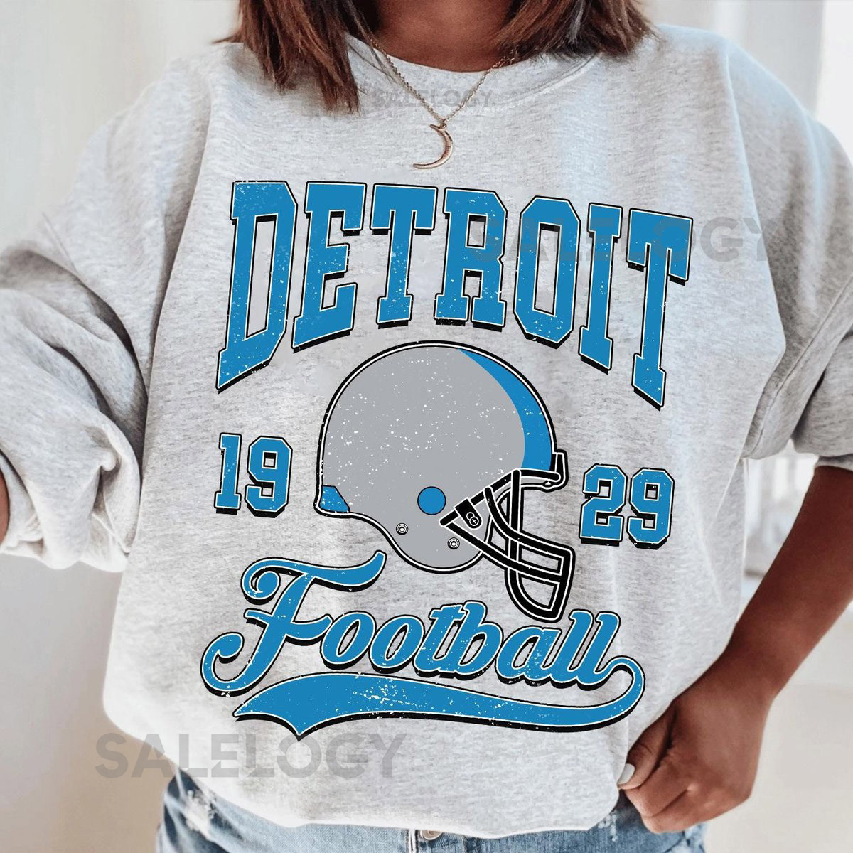Detroit Football Shirt Detroit Football Sweatshirt Football Fan Gift_128
