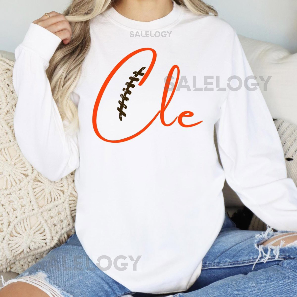 Cleveland Browns Longsleeve tshirt cleveland football shirt cleveland tshirt cleveland football clothing cle tshirts cleveland cle_276