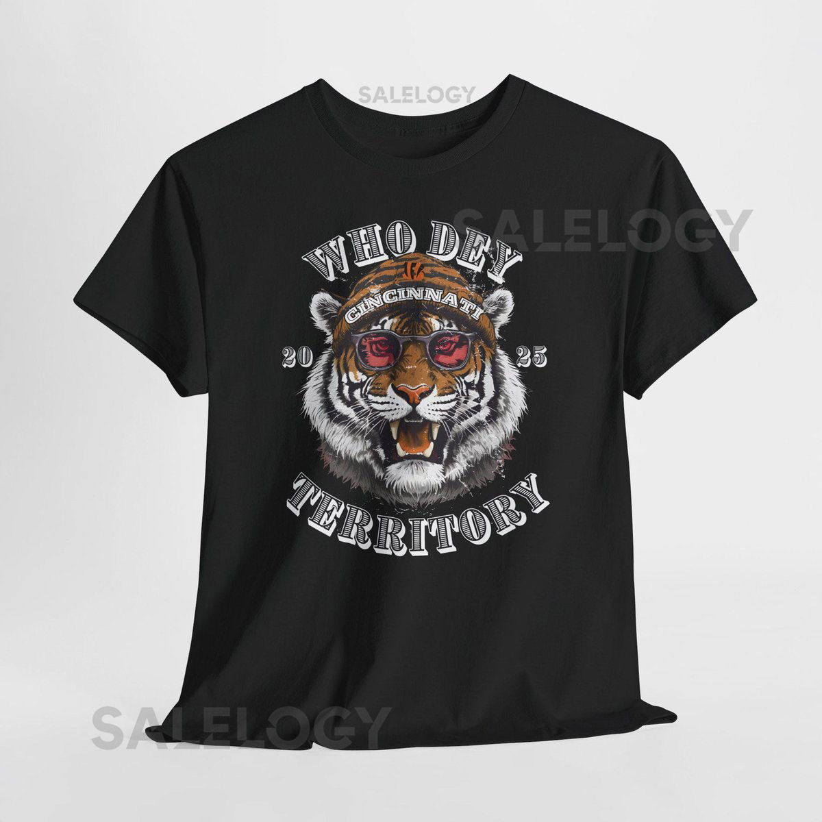 Cincinnati Bengals T-Shirt Unisex Heavy Cotton NFL Football Fan Apparel_513