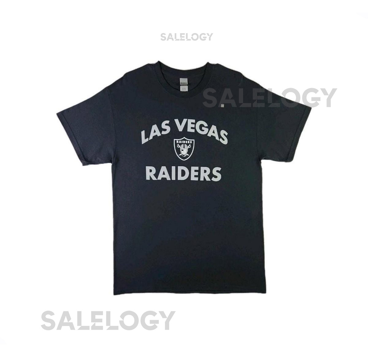 Las Vegas Raiders T-shirt Large Black - NFL Football Sportswear Athletic Apparel Gift For Sports Fan Retro Fanwear Unisex Crew Neck Tee_493