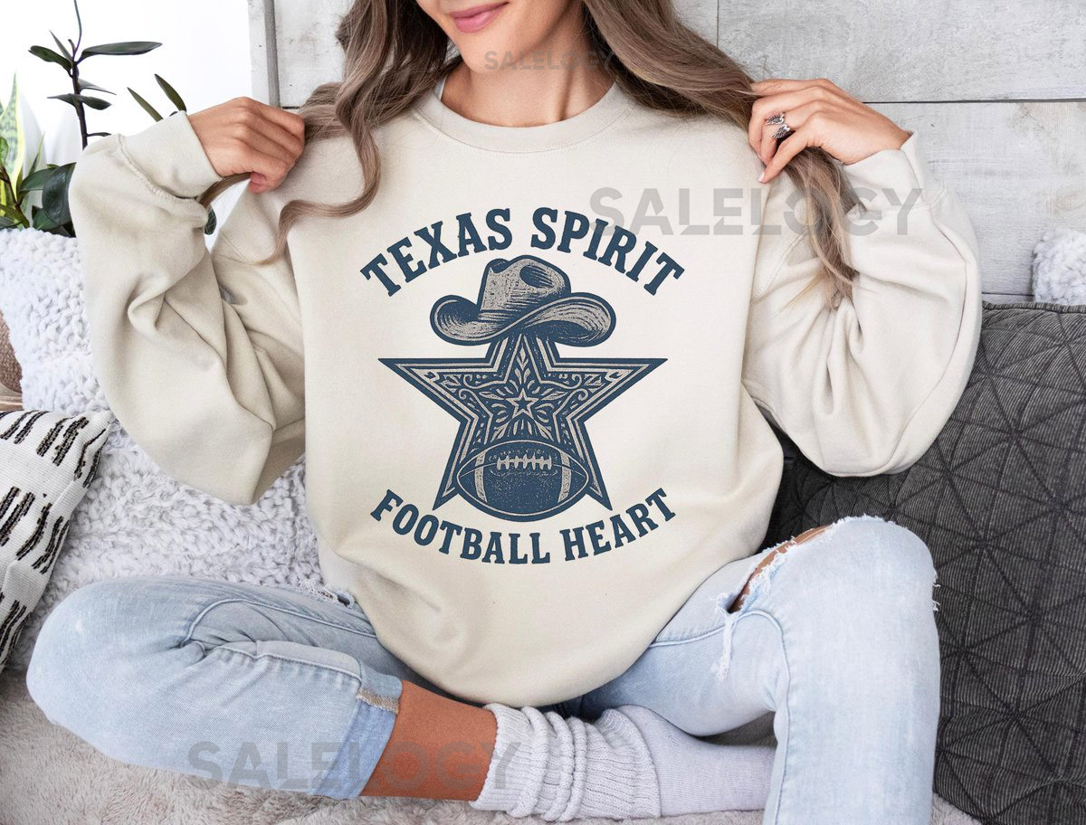 Vintage Dallas Football Shirt Western Star Cowboy Sweatshirt and Hoodie_569
