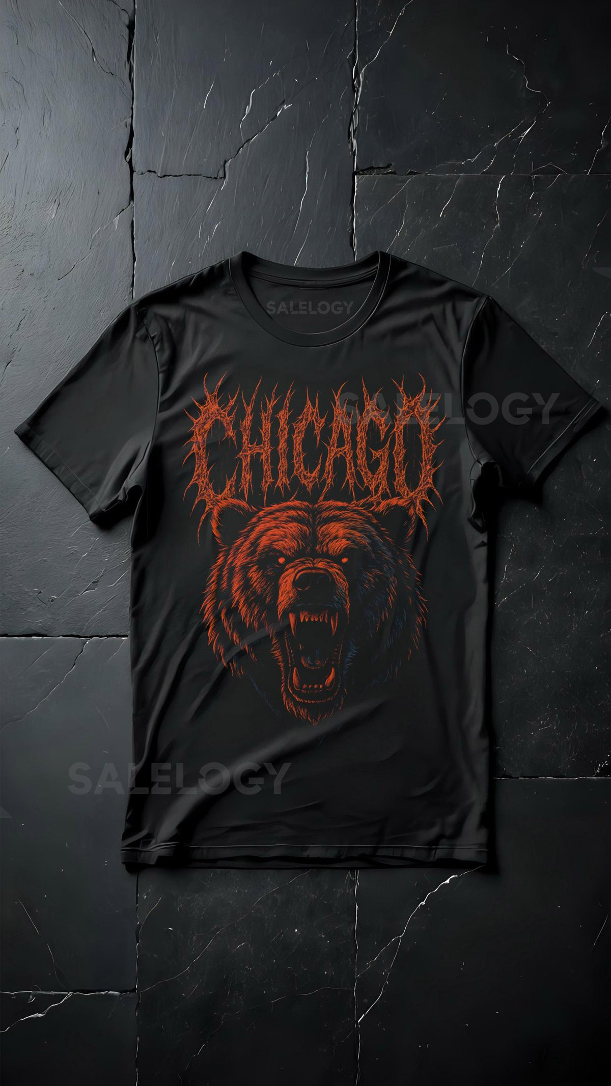 Chicago Football Da Bears Unisex Softstyle T-Shirt Alternative Metal Band Tee Sports Fan Apparel Vintage Style Top Football Lovers Gift_452