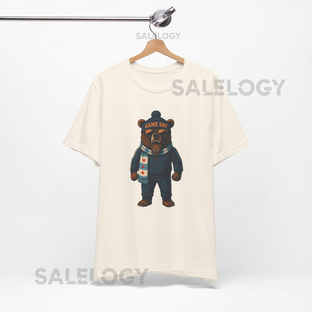 Chicago Football Game Day Shirt Chicago Bears Fan Tee Chicago Football Fan Gifts Game Day Apparel Funny Football Unisex Tee_453