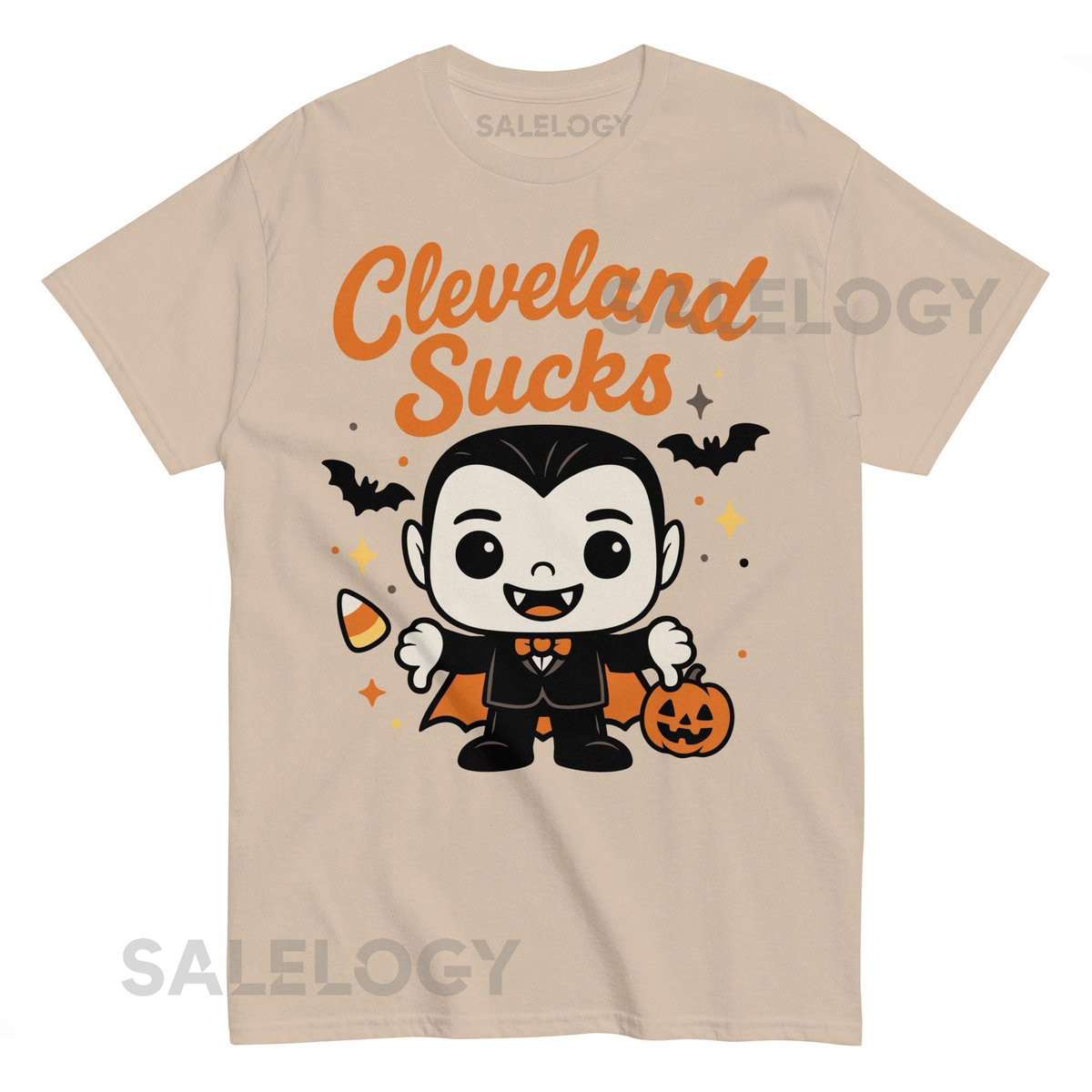 Cleveland Sucks Halloween Tee_342