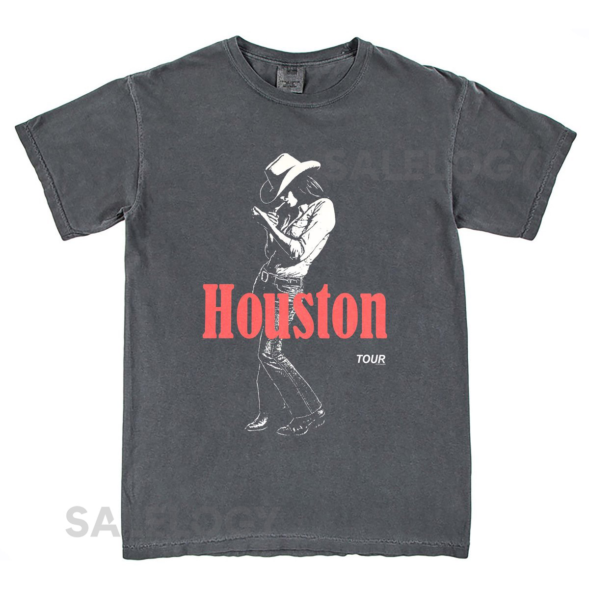 Houston Rodeo T-Shirt Vintage Western Cowboy_289