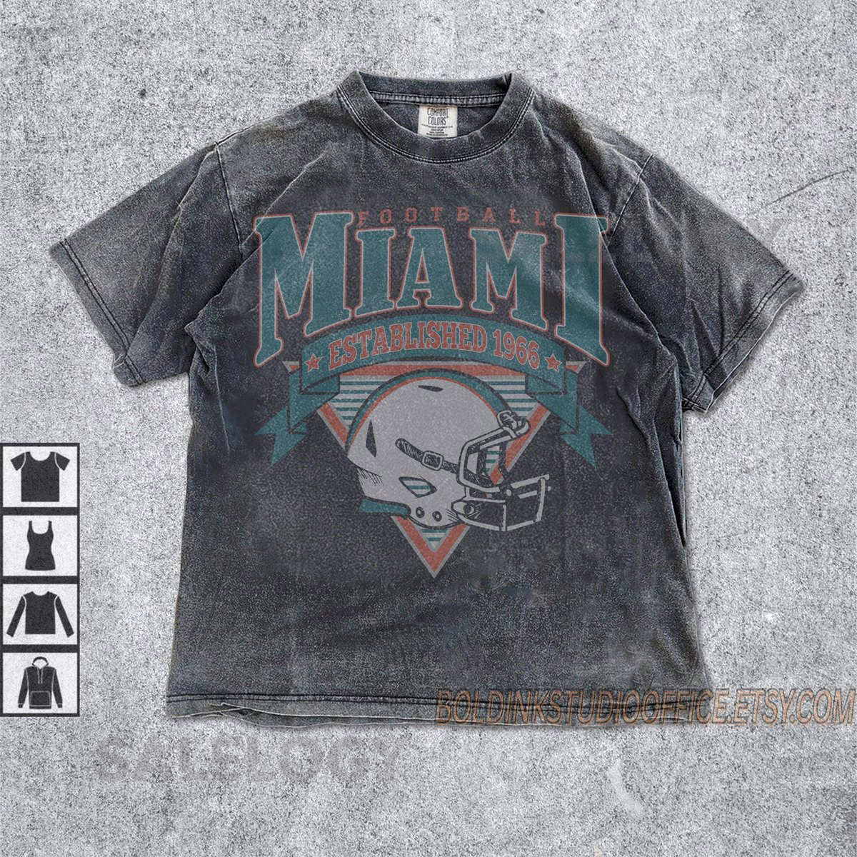 Comfort Colors Miami Football Shirt Sweatshirt Hoodie Miami Football T-shirt Miami Football Fan Gifts Shirt Football Tshirt_267