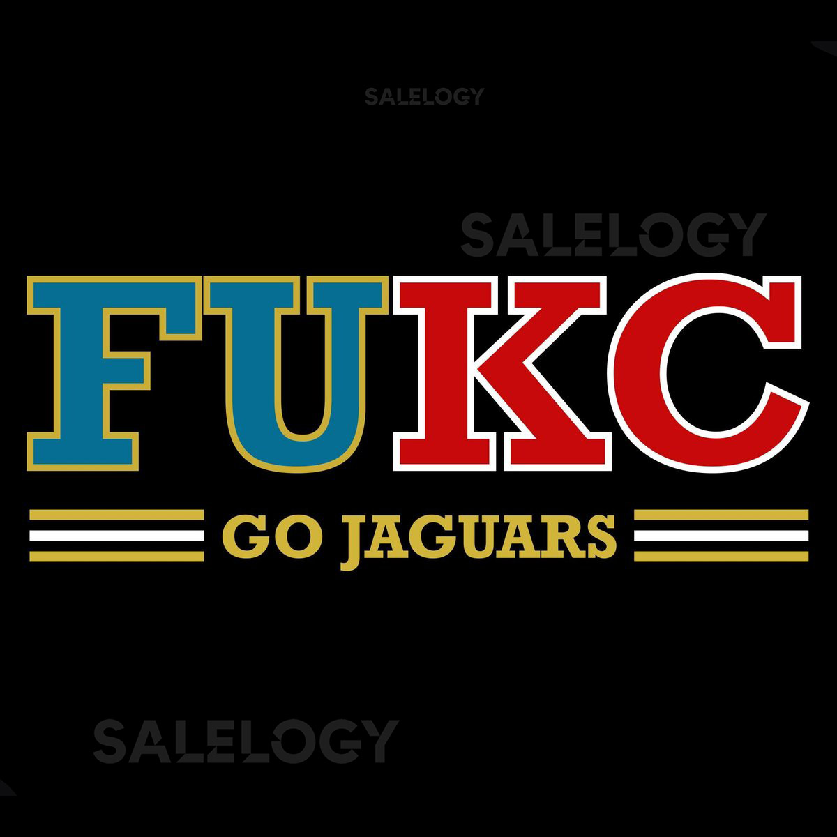 FUKC the Chiefs Jacksonville Jaguars Football T_145