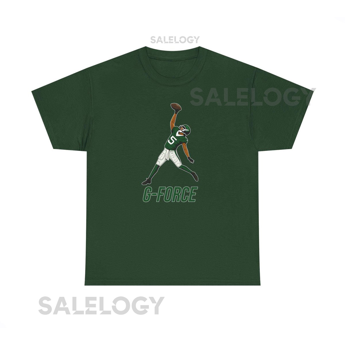 G Force Football Tee New York Jets Fan Apparel_186