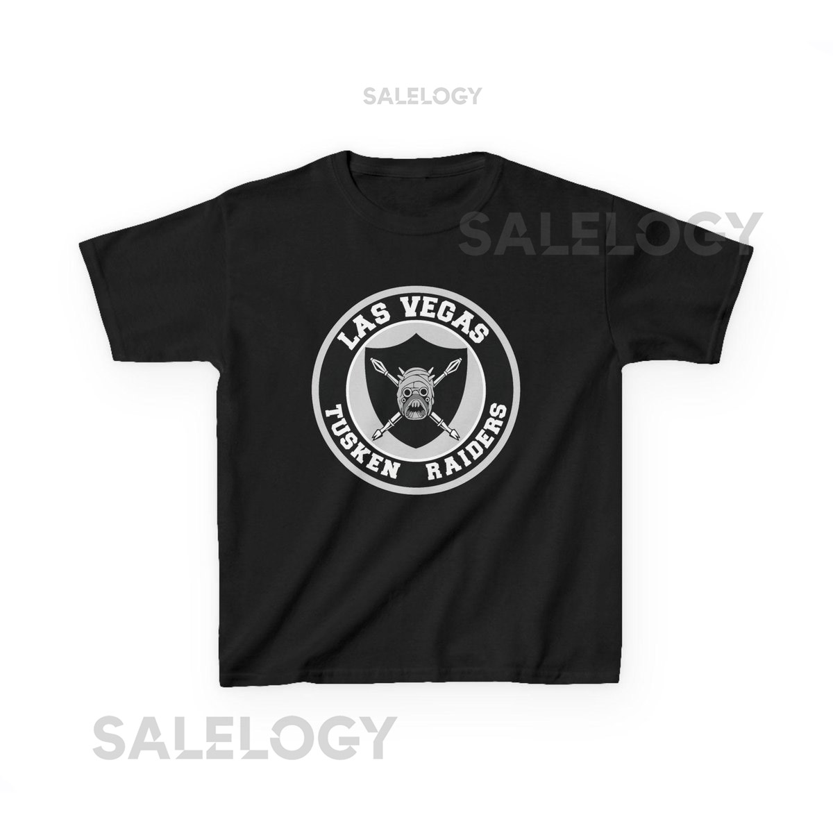 LV TUSKEN RAIDERS Kids Tee - Raiders Pro Football Star Wars T-Shirt - Disney Parks Disney World Disneyland Trip Cotton Graphic Tee_605