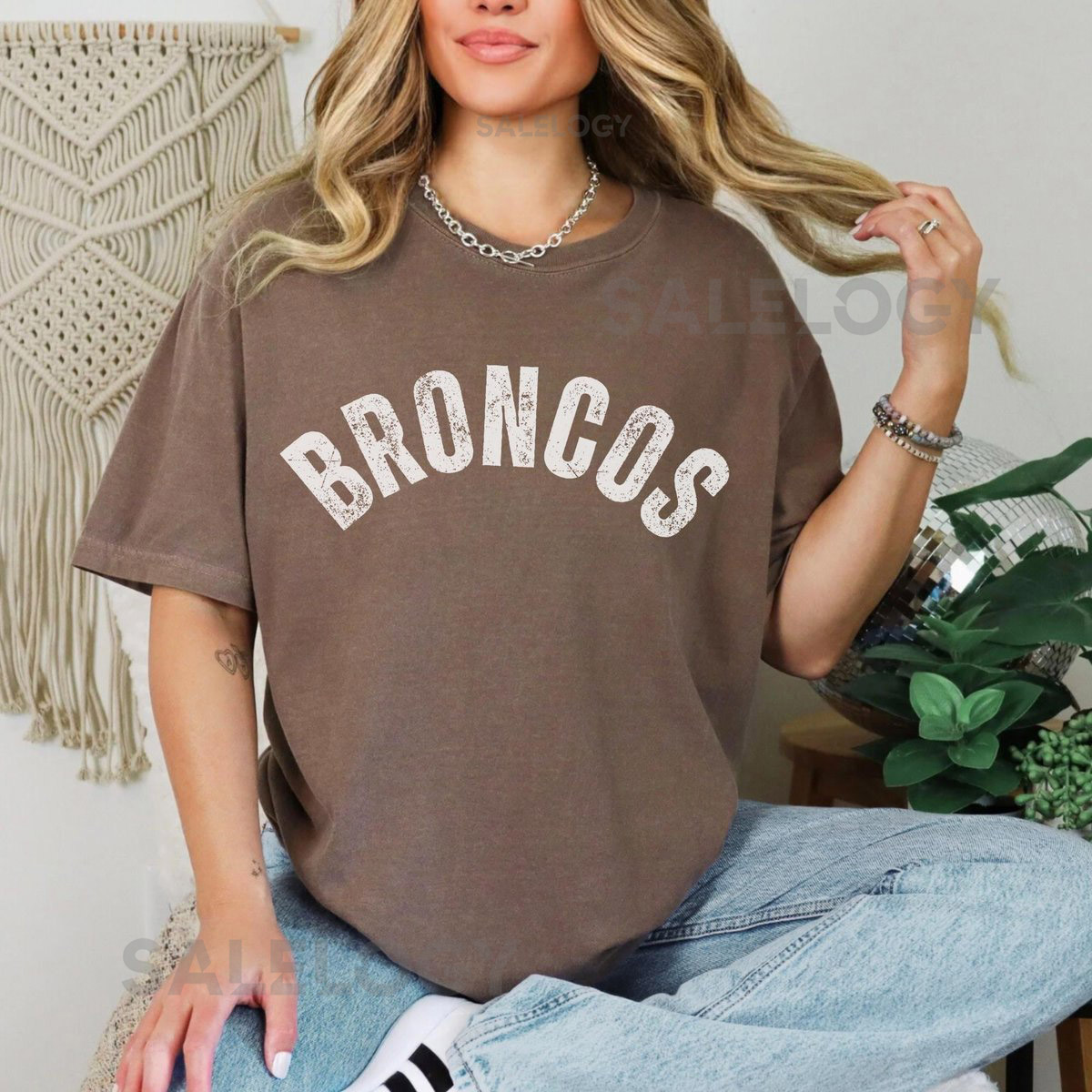 Vintage Broncos Game Day Tee Comfort Colors Football Shirt_522
