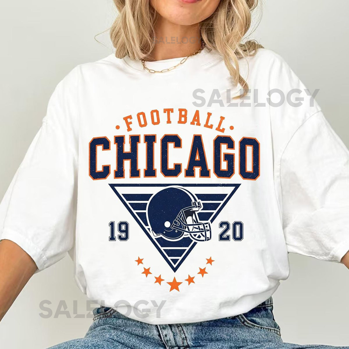 Chicago Football Shirt Game Day Shirt Chicago Team Football Shirt Sunday Chicago Chicago Football_465