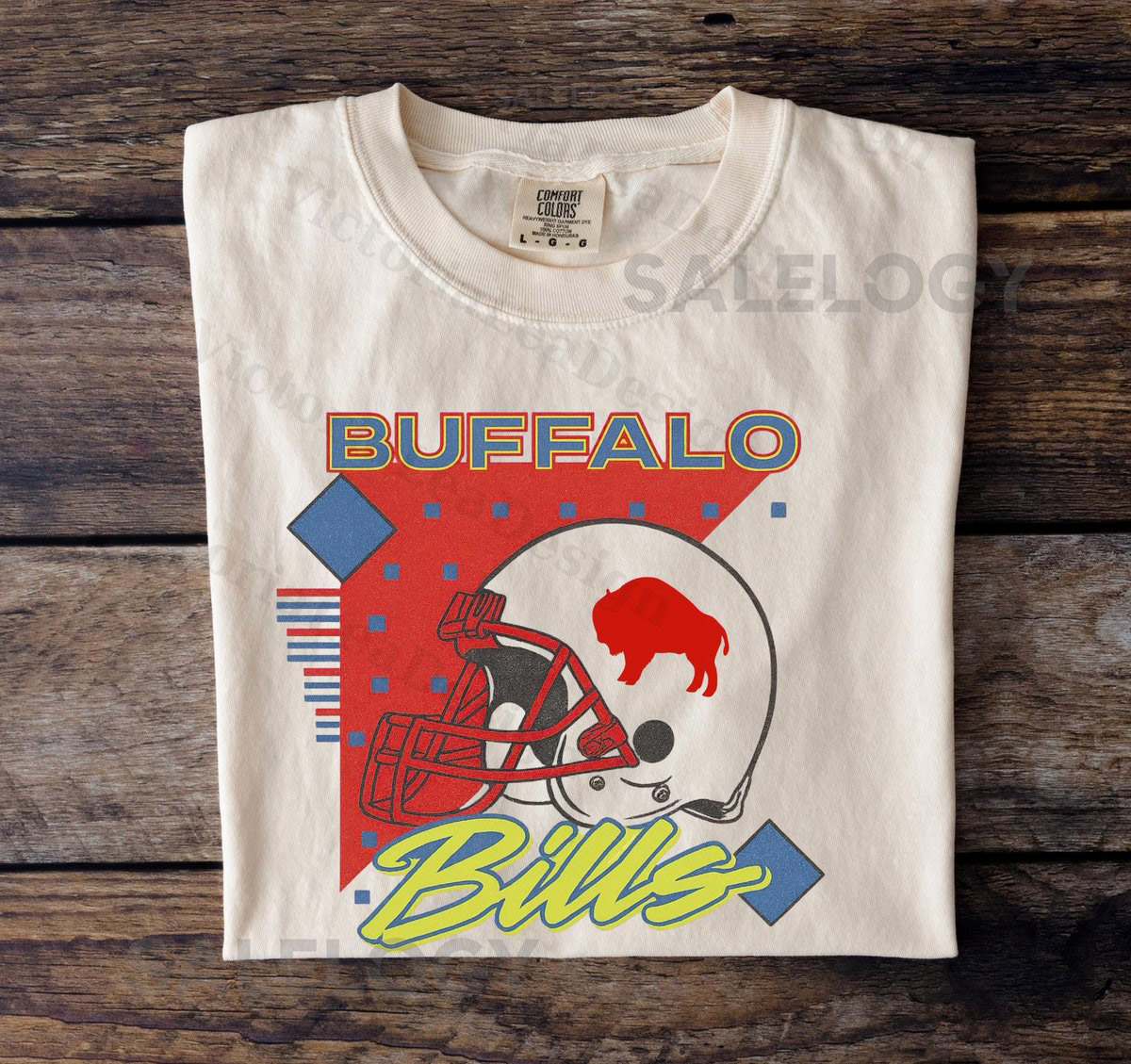 90s Retro Buffalo Vintage style Football Shirt Game Day Tee for Fans of WNY Blue White Red Bills Gift_17