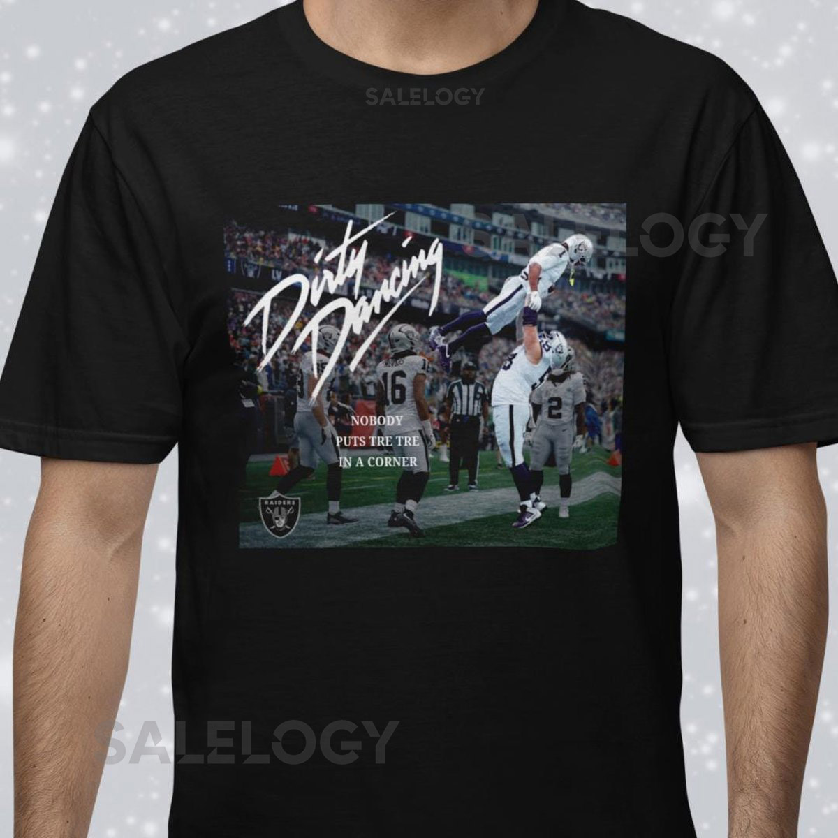 Raiders Dirty Dancing Tshirt Las Vegas Football Tee Tre Tucker Jackson Powers-Johnson Oakland Raiders Raider Nation Game Day Outfit_681