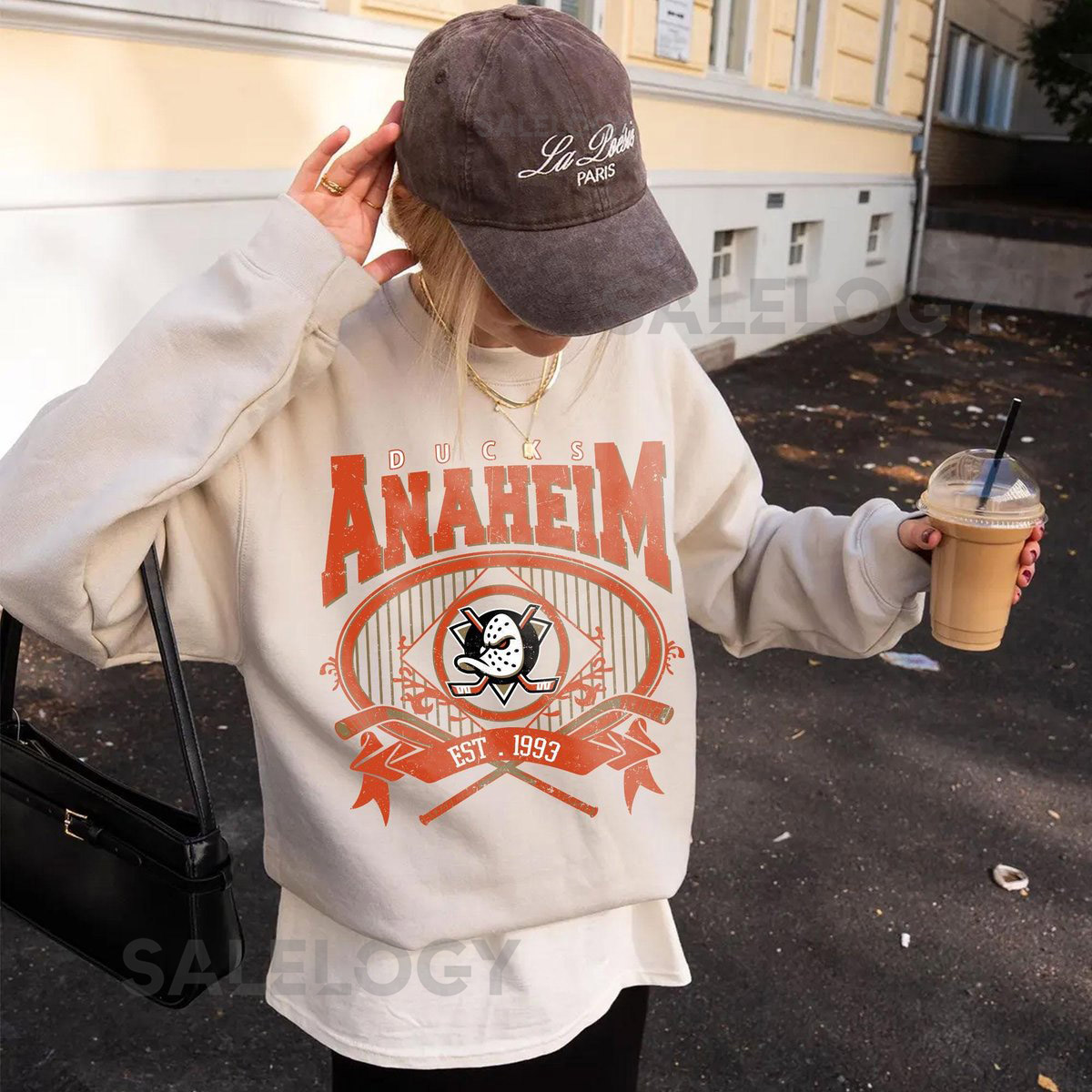 Anaheim Ducks Hockey SweatshirtVintage Graphic TeeHockey Gift For Fan Sweat Aldult Youth TshirtRetro Hoodie D2_14