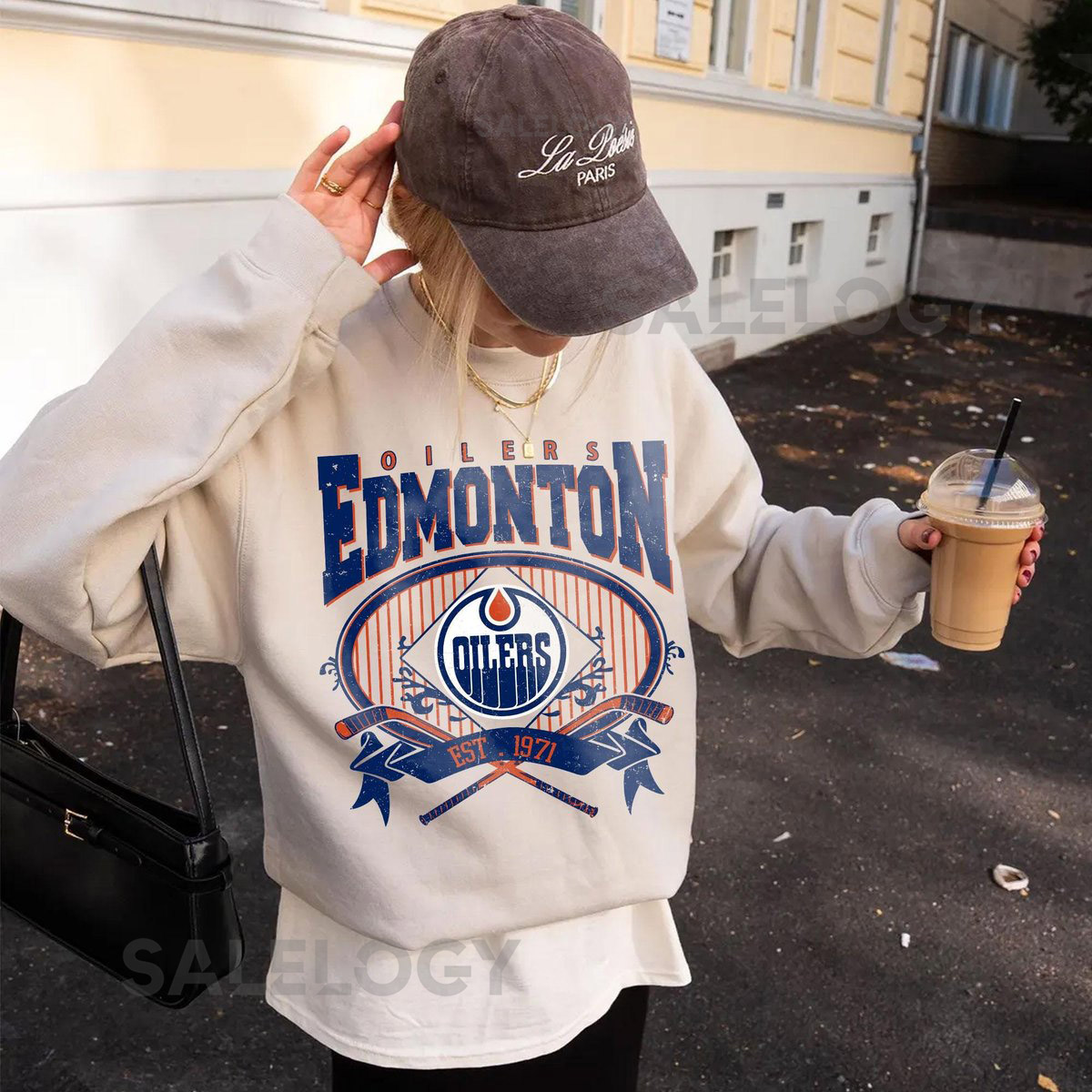 Edmonton Oilers Hockey SweatshirtVintage Graphic TeeHockey Gift For Fan Sweat-Aldult-Youth TshirtRetro Hoodie D2_54