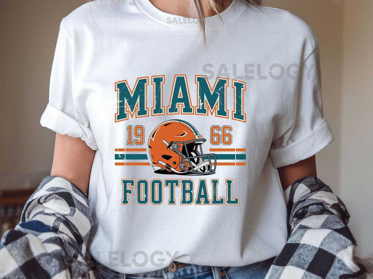 Go Dolphins Football Design Retro Miami PNG Digital Download_325