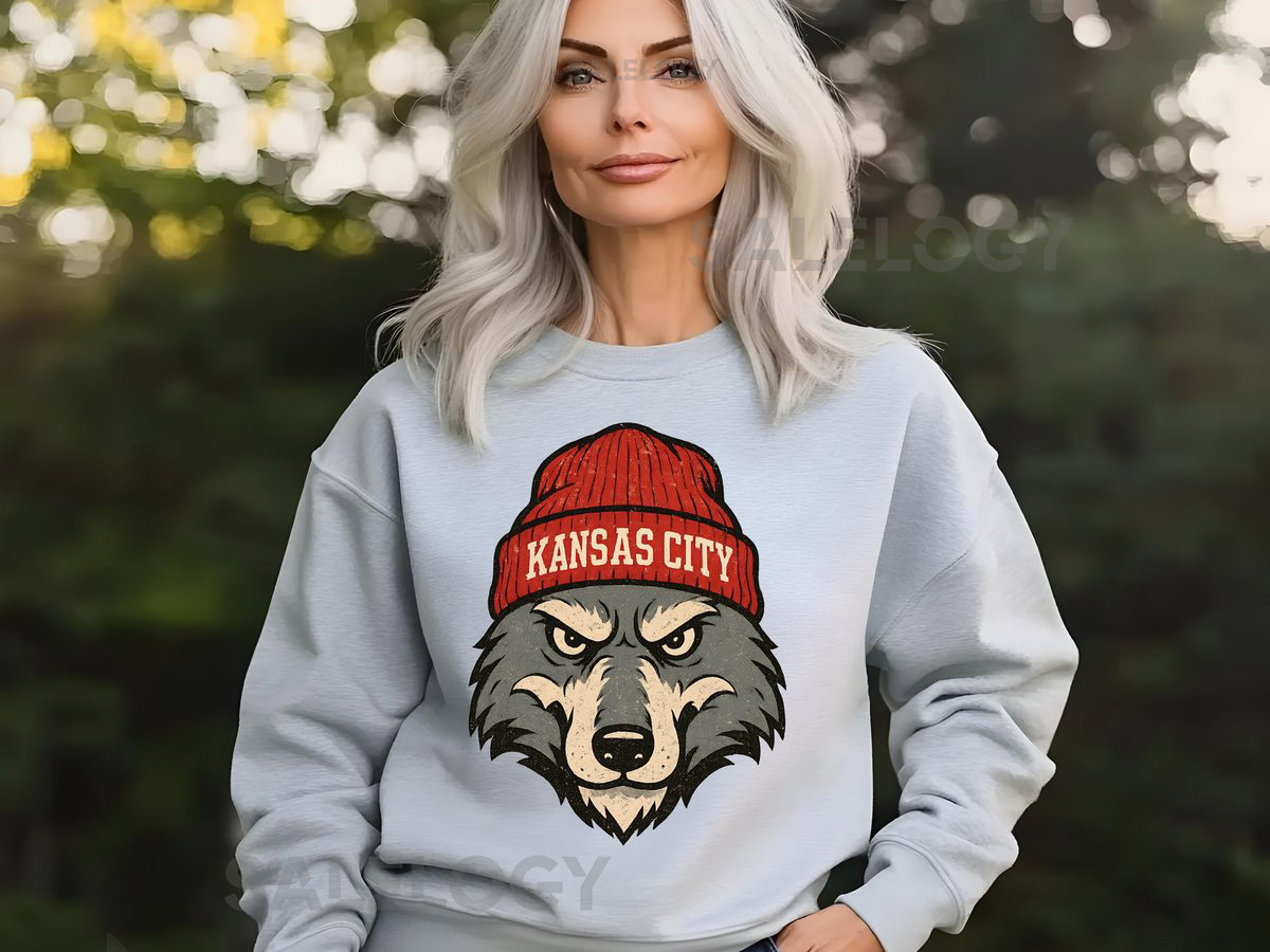 Vintage Kansas City Mascot Football Shirt Game Day Shirt Football Mom Gift Football Gift Gift For Her Football Season Shirt_802