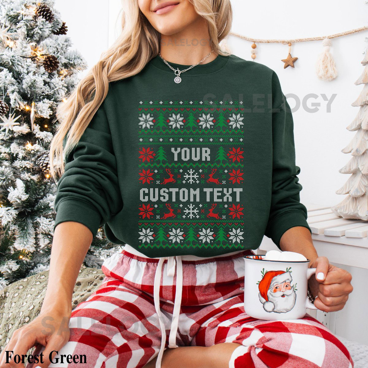 Custom Ugly Sweater Family Christmas Shirt Personalized Ugly Christmas Sweater Custom Custom Christmas Shirt Custom Ugly Christmas Tees