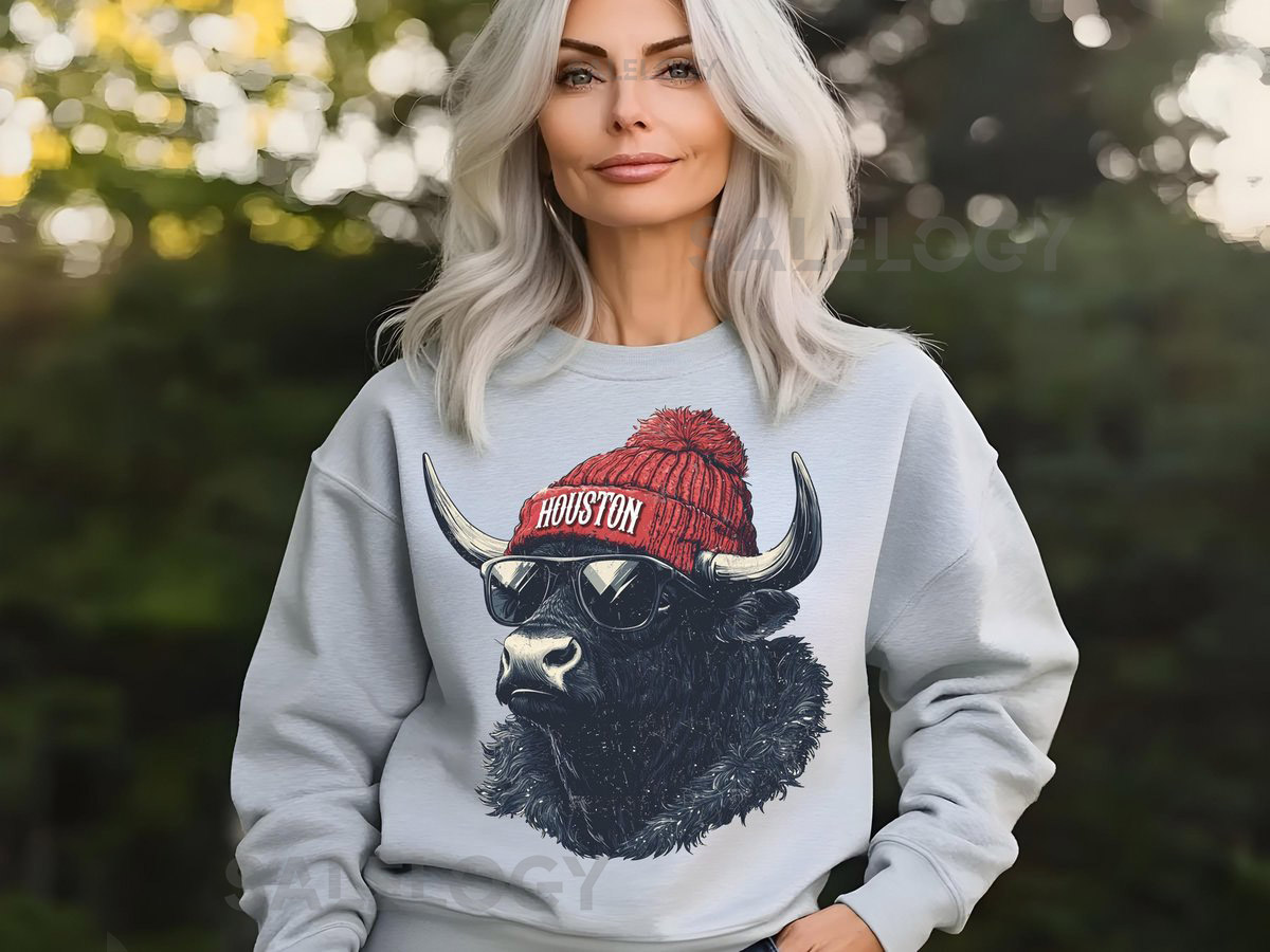 Vintage Houston Mascot Football Shirt Game Day Shirt Football Mom Gift Football Gift Gift For Her Football Season_965