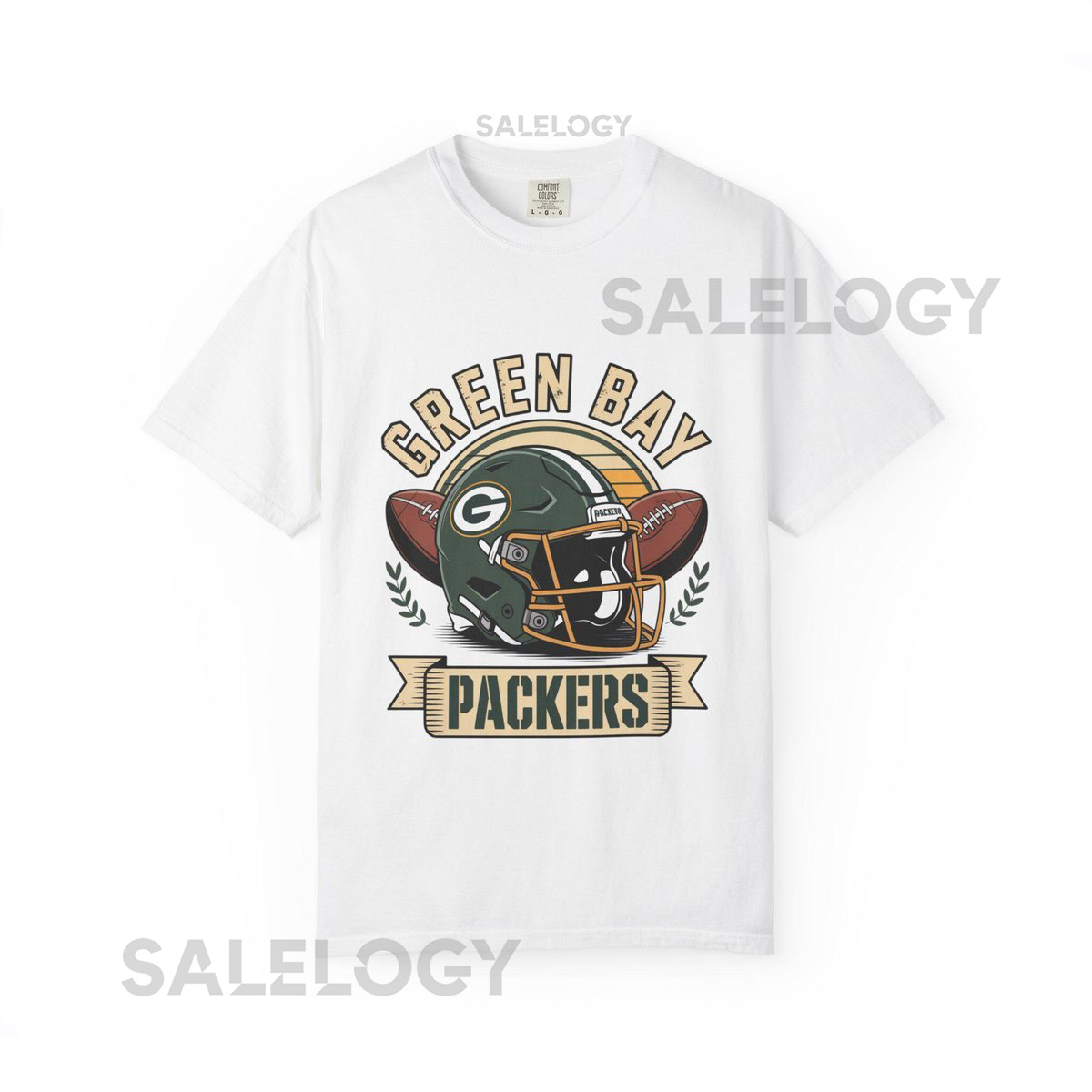 Green Bay Packers Unisex Garment-Dyed T-shirt Sports Apparel Fan Merchandise Game Day Outfit Gift for Him Casual Wear_490