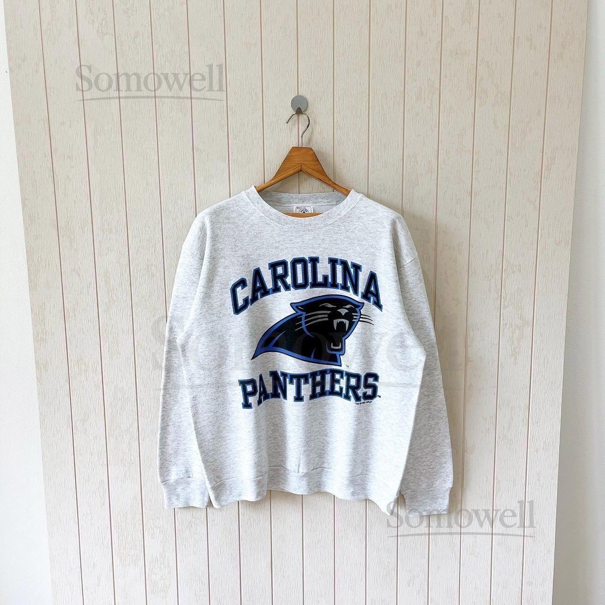 Vintage 90s Carolina Panthers sweatshirt - NFL - Delta size XL_931