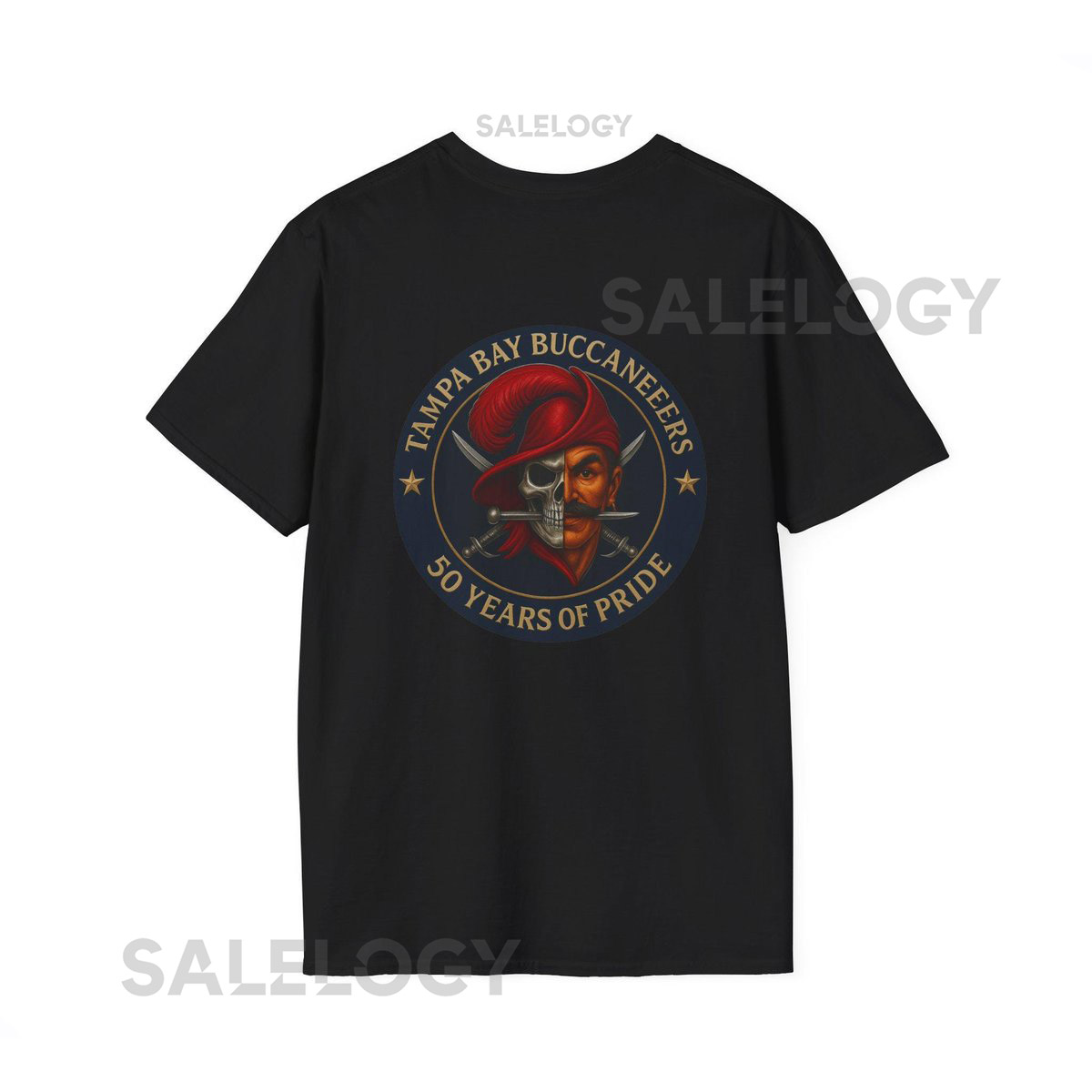 T-Shirt with Buccaneers Design Casual Wear Football Fan Gift Sports Apparel Unisex Tee for Game Day Tampa Bay Pride Shirt_371