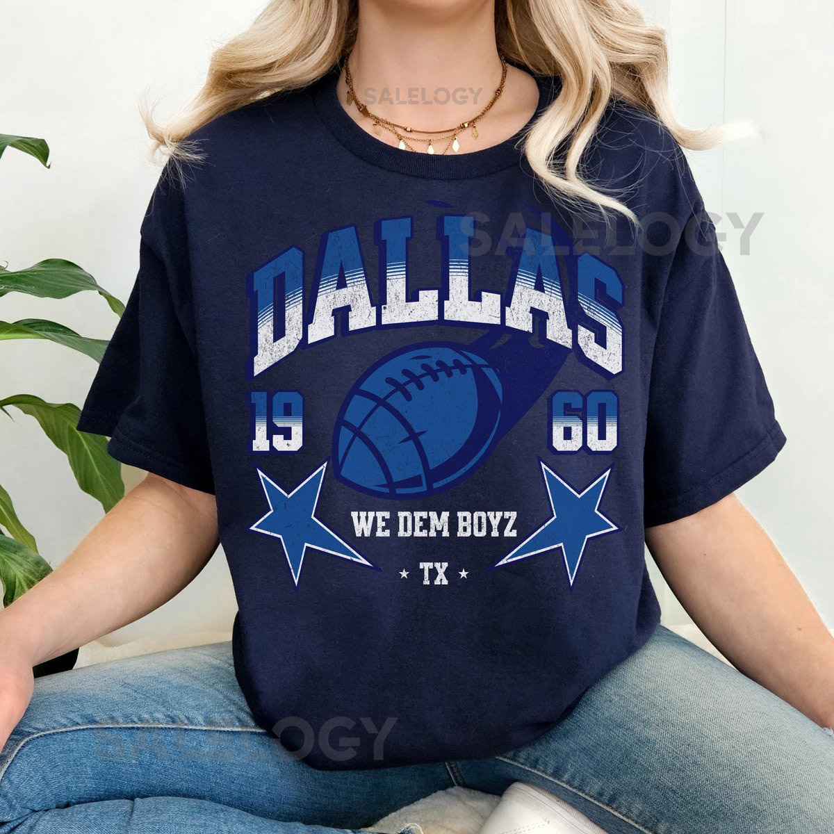 Dallas Cowboys Women's T-Shirt NFL Game Day Tee_192