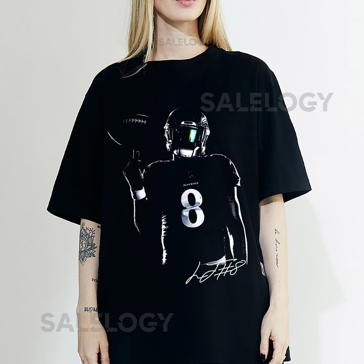 Lamar Jackson Shirt Lamar Jackson Retro Shirt Lamar Jackson Baltimore Ravens Shirt Baltimore Ravens Football Fan Gift Game Day Shirt_768