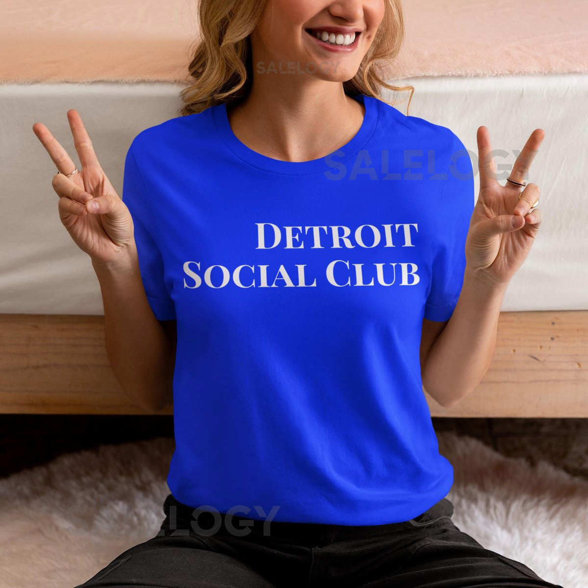 Detroit Social Club Logo Tee Vintage Pride Motor City Fan Shirt_211