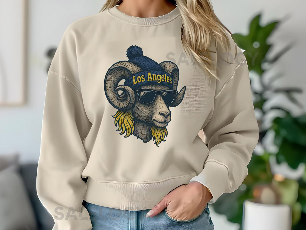 LA Rams NFL Sweatshirt - Unisex Casual US Cotton Jersey Los Angeles Fans_54