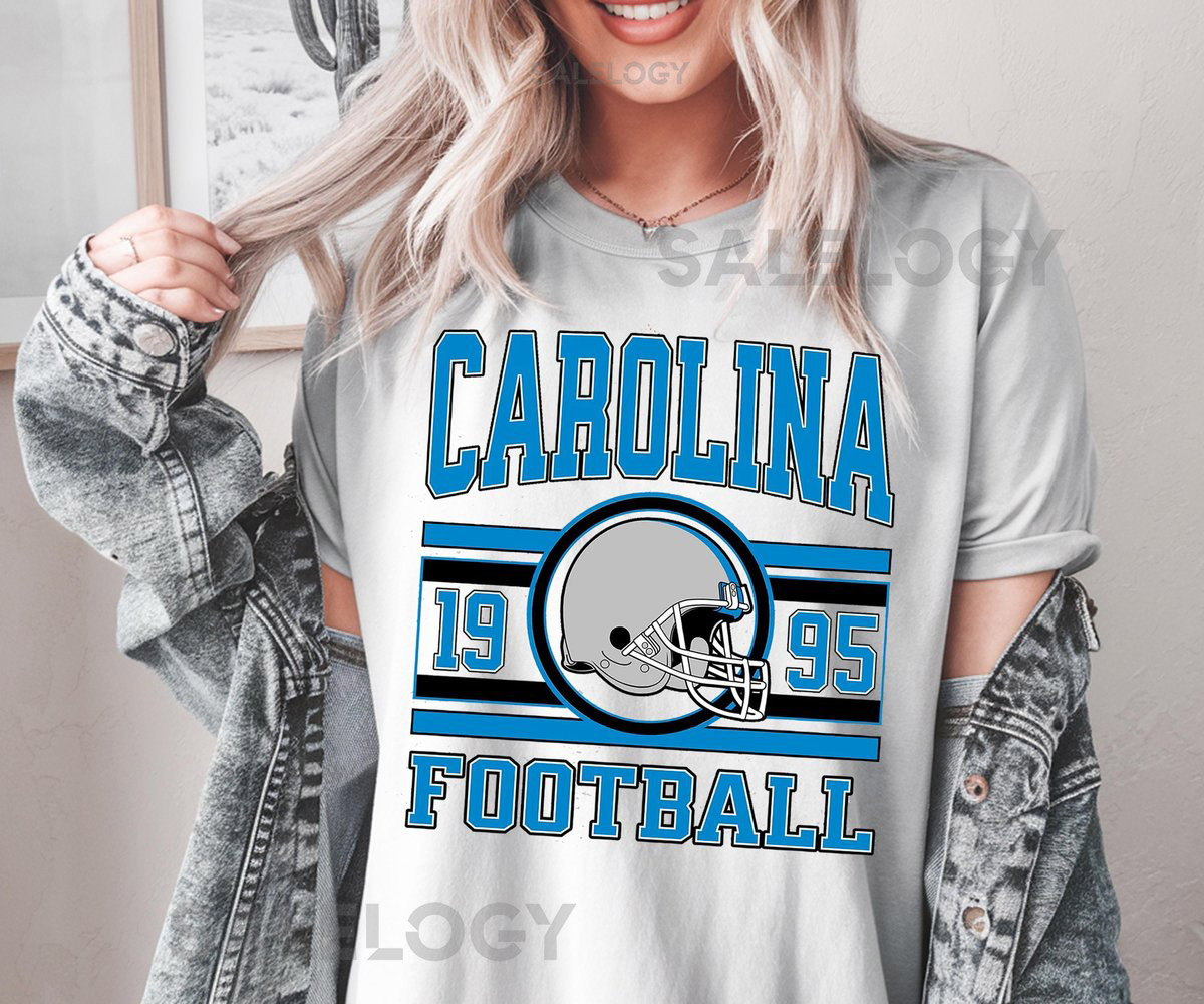 Vintage Carolina Football Sweatshirt T-Shirt And Hoodie Trendy Carolina Football Fan Gift Carolina Game Day Shirt Panther Hoodie_1032