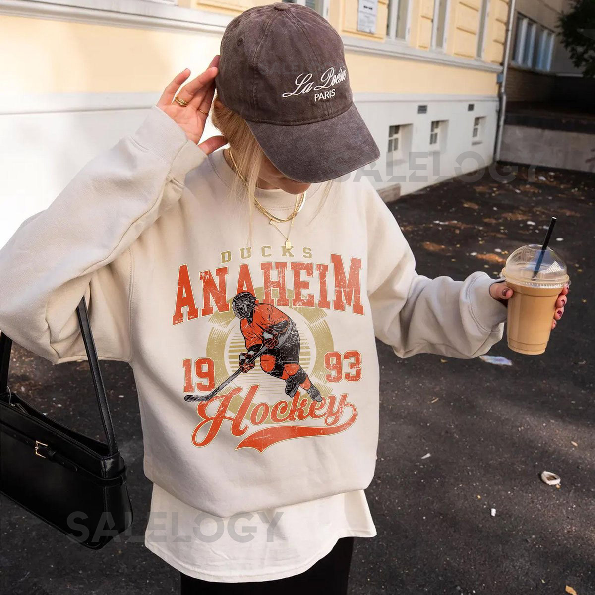 Anaheim Ducks Hockey Sweatshirt Vintage Graphic TeeHockey Gift For Fan Sweat Aldult Youth TshirtRetro Hoodie GHG7_13