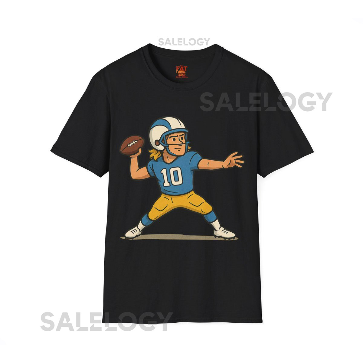 Football Quarterback Football Fan Gift Sports Apparel The Fat Bar Grill Tee Men Women Unisex Clothing_149