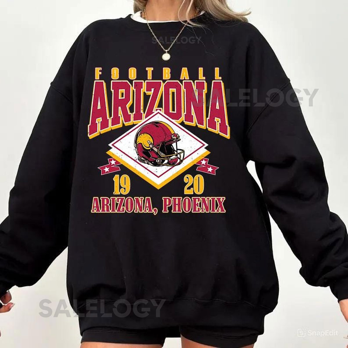 Vintage style Arizona Football SweatshirtSunday Football Shirt 90s Style Sports Fan Sweater Unisex Cozy Crewneck Football shirt_1114