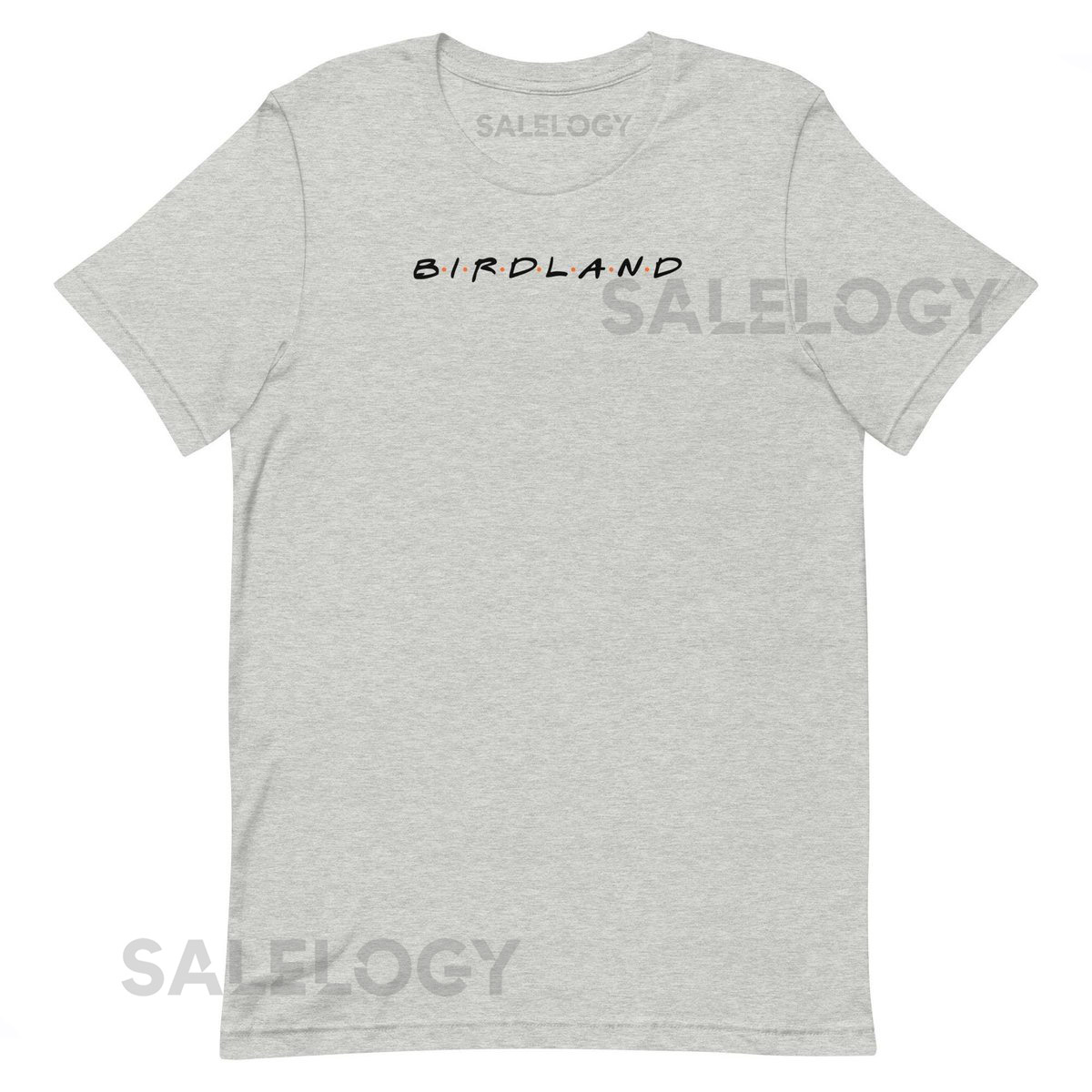 Birdland T-Shirt Baltimore Orioles Friends TV Show Font_141