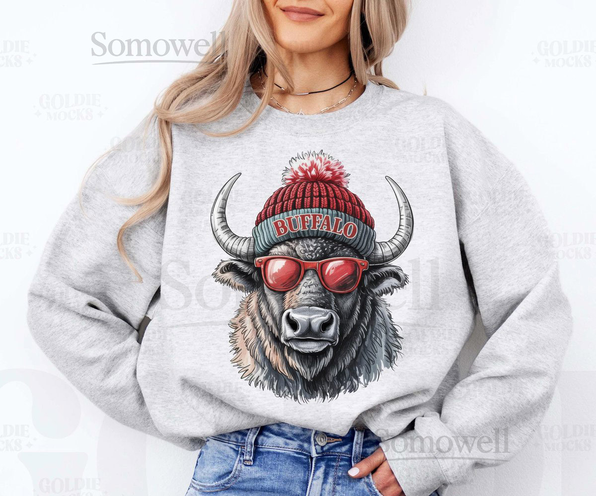 Vintage Buffalo Football Sweatshirt T-Shirt and Hoodie Retro Buffalo Football Fan Shirt Trendy Buffalo Game Day Crewneck Apparel_12