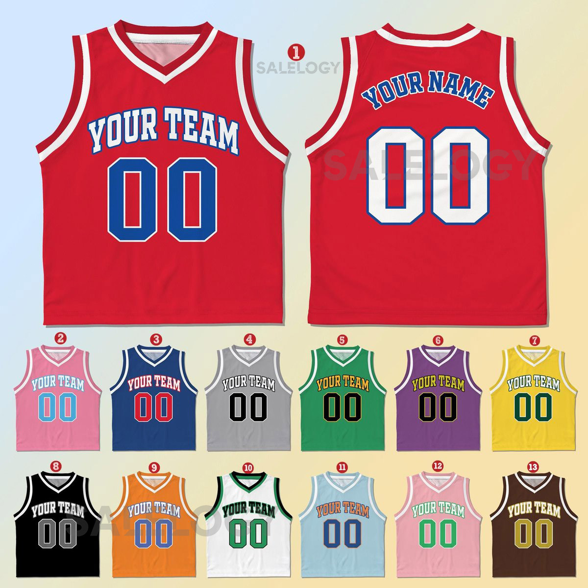 Custom Basketball Jersey Team Name Number Personalized Youth Kid Basketball Jersey Game Day Outfit Kids Birthday Jersey Toddler Jersey_138