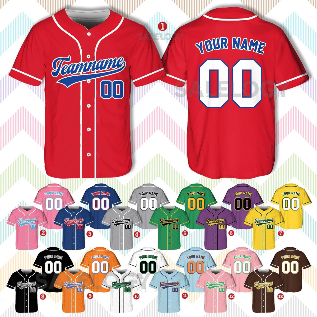 Personalized Team Name And Number Baseball Jersey Custom Baseball Jersey Shirt Baseball Jersey Uniform For Baseball Fans Baseball Lovers_512